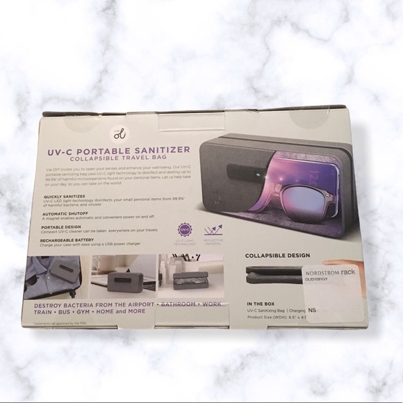 Vie Oli UV-C Portable Sanitizer Travel Bag Case - Picture 2 of 4